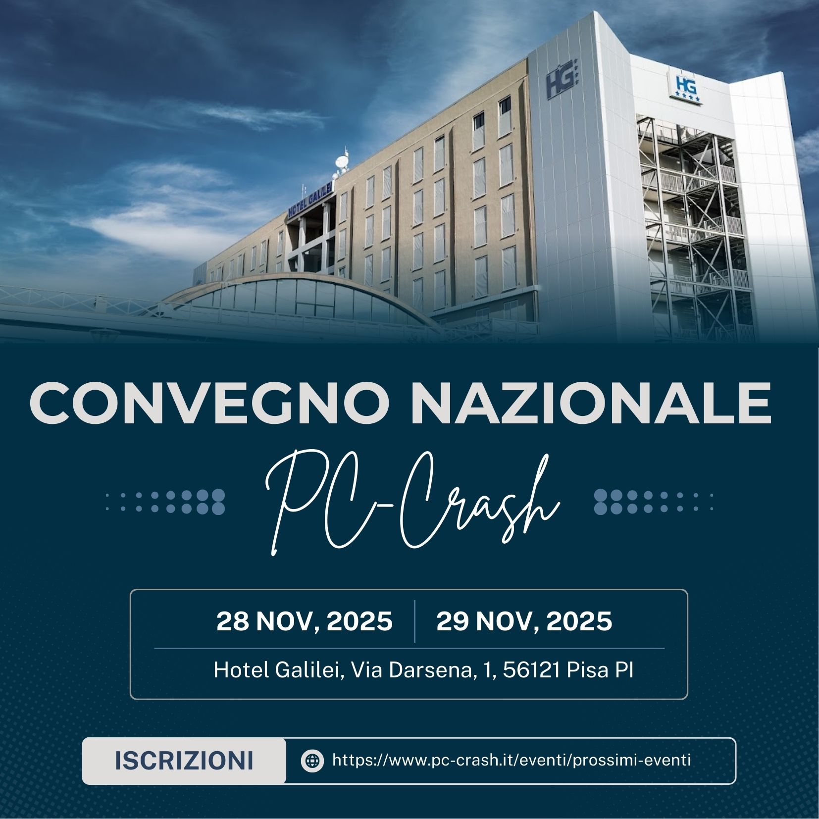 Convegno Nazionale PC-Crash 2025